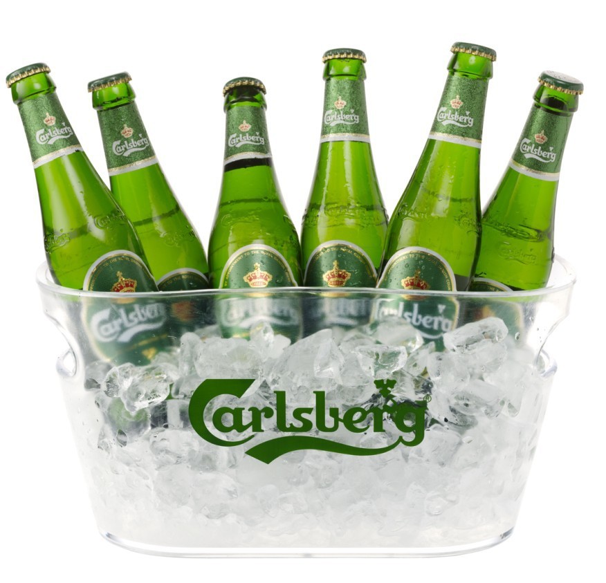 Clear Plastic Ice Bucket Beer Bucket